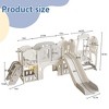 Kids Slide for Toddlers Age 1-4, Baby Slide Playground, Sturdy and Easy Assembly, Multiple Color Schemes - 2 of 4