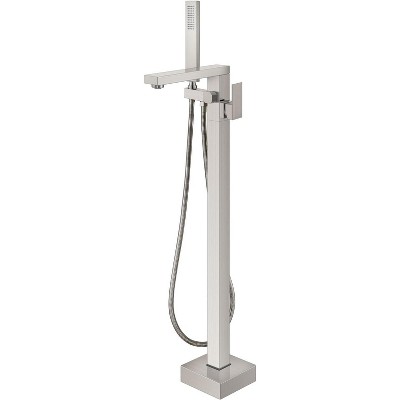 Mixxidea Standing Tub Faucet Brushed Nickel