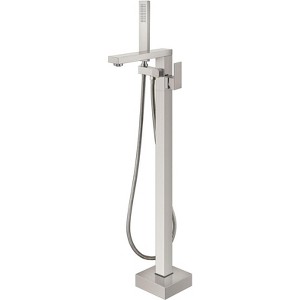 Mixxidea Standing Tub Faucet Brushed Nickel - 1 of 3