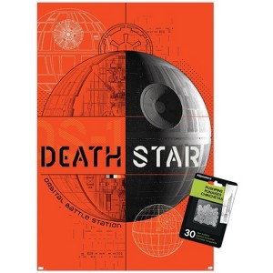 Trends International Star Wars: Power Of The Force - Death Star Unframed Wall Poster Prints - 1 of 4