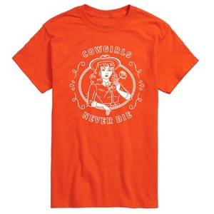 Men's - Country Casuals - Cowgirls Never Die Short Sleeve Graphic T-Shirt - 1 of 4