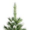 vidaXL Artificial Hinged Christmas Tree with Flocked Snow 59.1" - 4 of 4
