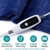 Heating Pad for Back 17"x33" Large Electric Heating Pad for Period Cramps, Neck & Shoulders, Machine Washable, 2H Auto Off, 4 Heat Settings - 3 of 4