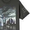 Supernatural Character Art and Logo Men's Charcoal Gray Short Sleeve Crew Neck Tee - 3 of 3