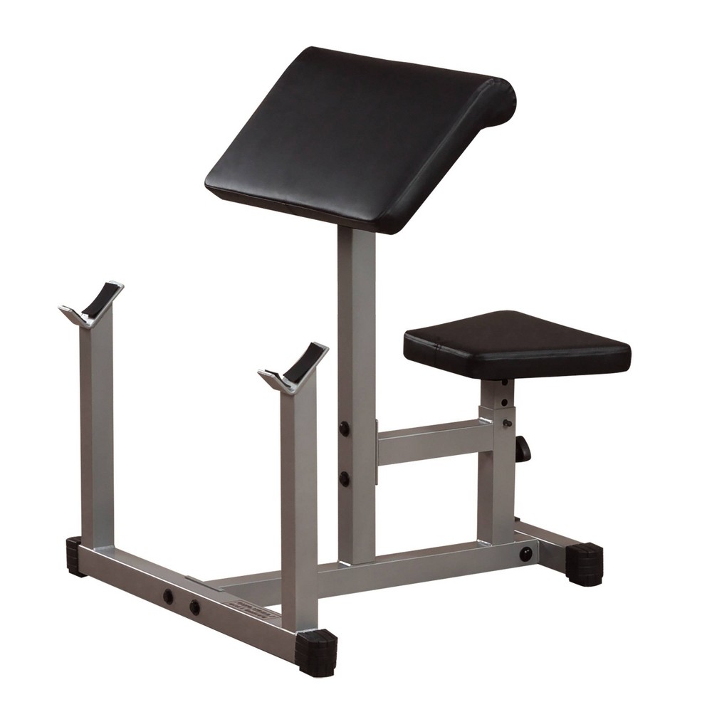 Powerline Preacher Arm Curl Bench Home Gym