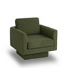 NixBex Modern Swivel Accent Chair with 360 Degrees Armchair Thick Padded Single Sofa Chair Upholstered Comfy Barrel Chair - 2 of 4