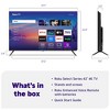 Roku 43R4C5 43 inch Class Select Series 4K LED Smart TV - 2 of 4