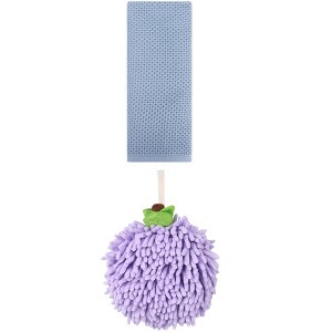 REGALWOVEN Solid Soft Absorbent Bathroom Hand Towels for Home Decor 6" x 6"/13" x 30" 2 Pcs - 1 of 4