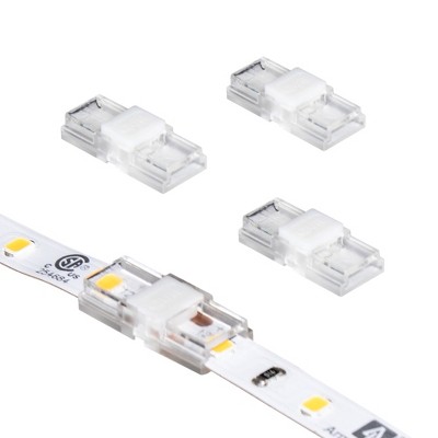 Armacost Lighting SureLock Pro 2 Pin LED Strip Light Tape to Tape Channel Connectors 4pk Light Accessory