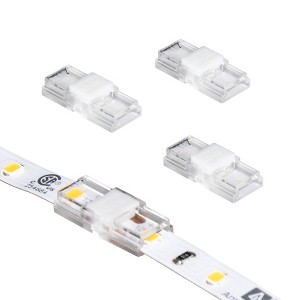 Armacost Lighting SureLock Pro 2 Pin LED Strip Light Tape to Tape Channel Connectors 4pk Light Accessory - 1 of 4