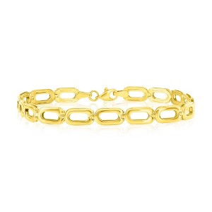 Classic Gold 14K Yellow Gold, 5.5mm Paperclip Bracelet - Gold - 7.5 Inch - 1 of 2