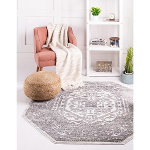 Unique Loom Boston Collection Area Rug - Medallion - 1 of 4