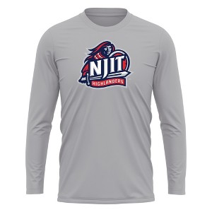 Men's New Jersey Institute of Technology Adult Sport Long Sleeve Shirt Primary Logo - 1 of 4