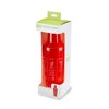 True Red Plastic Recipe Shaker, Tinted Plastic Cocktail Shaker, Includes 7 Drink Recipes with Measurements - 4 of 4