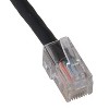 SANOXY Cables and Adapters; 3ft Cat5e 350 MHz UTP Assembled Ethernet Network Patch Cable, Black - 2 of 2