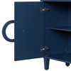 Modern Sideboard Buffet Cabinet, 4-Door Console Storage Cabinet With Round Door Handles, Storage Buffet Furniture - 4 of 4