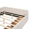 Kumasinova Upholstered Full/Queen Size Bed Frame,Platform Bed Frame with Trundle/2 Drawers,Full/Queen Size Bed Frame with USB Ports,Beige - 3 of 4