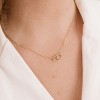 All Knowing Eye Crystal and 18k Gold Plated Necklace - Ettika Gold - 2 of 2