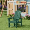 WestinTrends Malibu Kids Outdoor HDPE Adirondack Plastic Patio Chair - 2 of 4