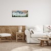 Stupell Industries Ski Ya Later Sports Pun Rustic Mountain Forest, 30" x 13" - 2 of 4