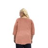 Women's Linen 3/4 Sleeve V-Neck Top - Plus - On The Plus Side - 3 of 4