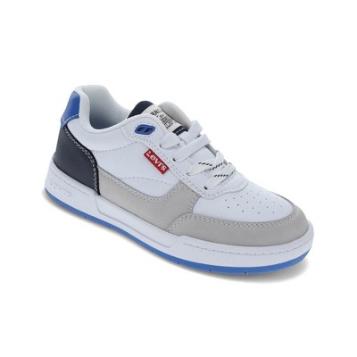 Levi's Kids La Jolla Synthetic Leather Casual Lace Up Sneaker Shoe
