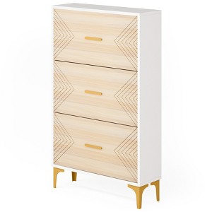 Tribesigns Slim Hidden Shoe Cabinet - 1 of 4