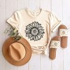 Simply Sage Market Women's Sunflowers Short Sleeve Graphic Tee - image 3 of 4