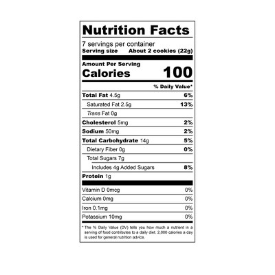Fat and Weird Lil' Weirdo's Caked Up Cookies - 5.5oz