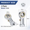 Unique Bargains Self-Lubricating Steel Durable Corrosion-Resistant Rod End Bearing - 3 of 4