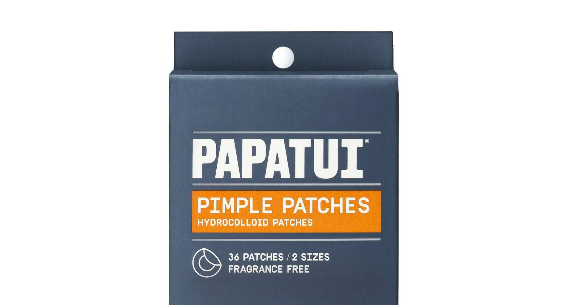 Papatui Men's Pimple Patch with Hydrocolloid Technology Dermatologist Tested - 36ct