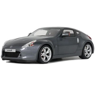 2009 Nissan 370Z Gun Gray Metallic Limited Edition to 2000 pieces Worldwide 1/18 Model Car by Otto Mobile