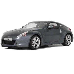 2009 Nissan 370Z Gun Gray Metallic Limited Edition to 2000 pieces Worldwide 1/18 Model Car by Otto Mobile - 1 of 4