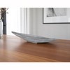 HomeRoots 32" Gray Cast Aluminum Oval Centerpiece Bowl - 2 of 4