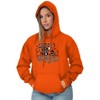 Happy Halloween Ville Haunted Houses Hoodie Sweatshirt Women Brisco Brands - 3 of 4