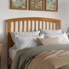 AFI Furnishings Richmond Queen Solid Wood Headboard with Attachable Charger in Light Toffee - 2 of 4