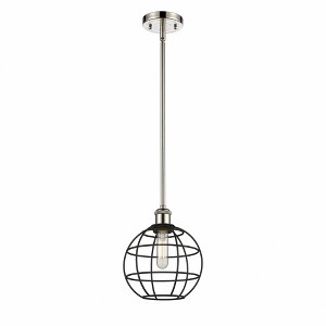 Lake Placid - 1 Light Stem Hung Pendant In Industrial Style-10.25 Inches Tall and 8 Inches Wide - 1 of 1