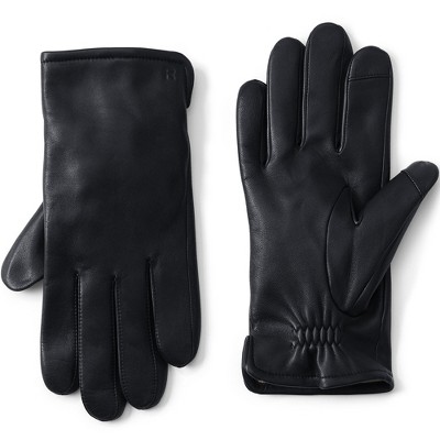 Lands' End Lands' End Men's Cashmere Lined Ez Touch Leather Glove : Target