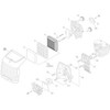 Echo 6 Pack Genuine OEM Air Filters for SRM-2620 String Trimmer - A226002030-6PK - 2 of 2