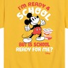 Boys' - Disney - I'm Ready For School Short Sleeve Graphic T-Shirt - 2 of 4