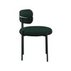 Meridian Furniture,Beacon Green Boucle Fabric Dining Chair, Set of 2 - 4 of 4