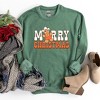 Simply Sage Market Women's Graphic Sweatshirt Merry Christmas Gingerbread - 3 of 4