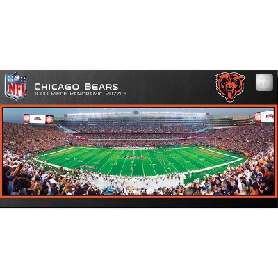 MasterPieces NFL Chicago Bears 1000 Piece Panoramic Stadium Jigsaw Puzzle