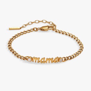 Alex and Ani Mama Curb Chain Bracelet - 1 of 4