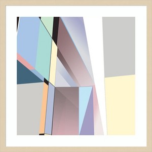Amanti Art LTower23 5 Pastel by Cartissi Wood Framed Wall Art Print - 1 of 4