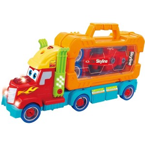 Link Ready! Set! Play! Take-A Part Carrier Tool Box With Racing Car, Lights & Sounds - 1 of 4