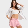 Women's Cooling Jersey Pajama Shorts - Auden™ - 3 of 4