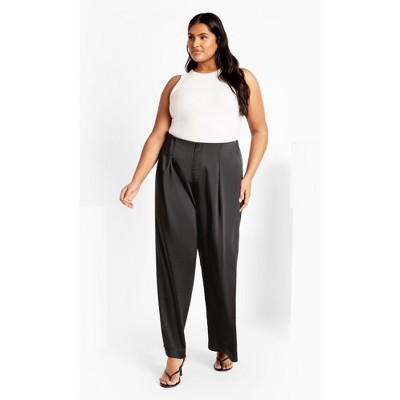 Women's Plus Size Amira Pant - black | CITY CHIC