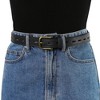 INSPIRE CHIC Women Faux Leather Belt Hollow Waist Belts with Buckle Belts - 4 of 4