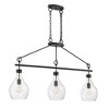 Savoy House Pulaski 3 - Light Chandelier in  Oiled Bronze - 4 of 4